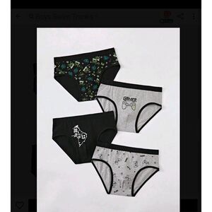 New Boys Mens Bikini Briefs Underwear Gamer Kids Youth Boxer Underpants